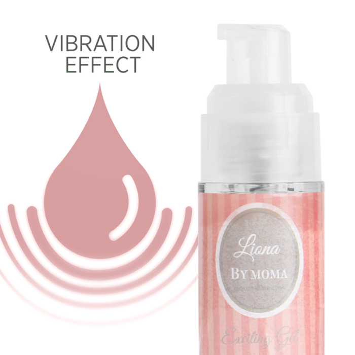 LIONA BY MOMA - VIBRADOR LIQUIDO EXCITING GEL 15 ML - CandyHot - Foto 2
