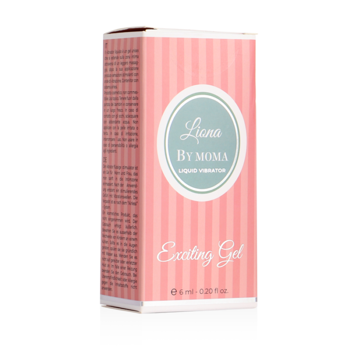 LIONA BY MOMA - VIBRADOR LIQUIDO EXCITING GEL 6 ML - CandyHot - Foto 5