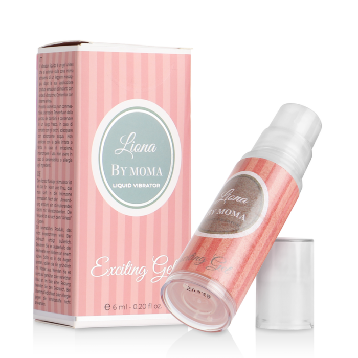 LIONA BY MOMA - VIBRADOR LIQUIDO EXCITING GEL 6 ML - CandyHot - Foto 4