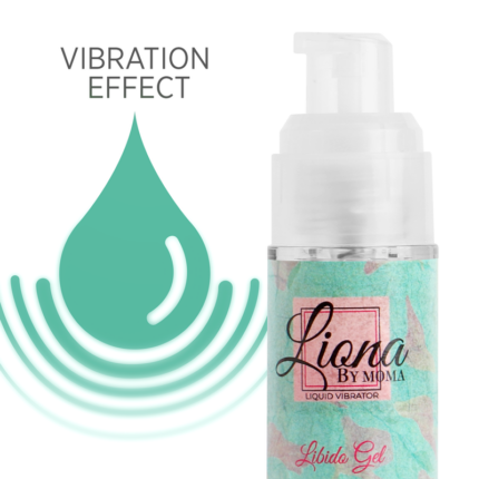 LIONA BY MOMA - VIBRADOR LIQUIDO LIBIDO GEL 15 ML - CandyHot - Foto 2
