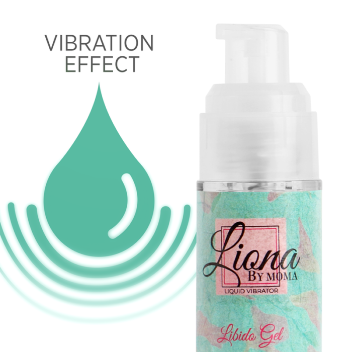 LIONA BY MOMA - VIBRADOR LIQUIDO LIBIDO GEL 15 ML - CandyHot - Foto 2