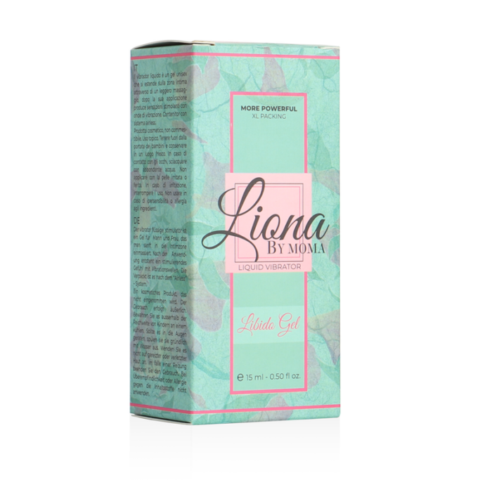 LIONA BY MOMA - VIBRADOR LIQUIDO LIBIDO GEL 15 ML - CandyHot - Foto 5