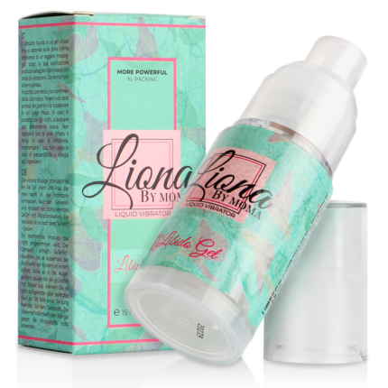 LIONA BY MOMA - VIBRADOR LIQUIDO LIBIDO GEL 15 ML - CandyHot - Foto 1