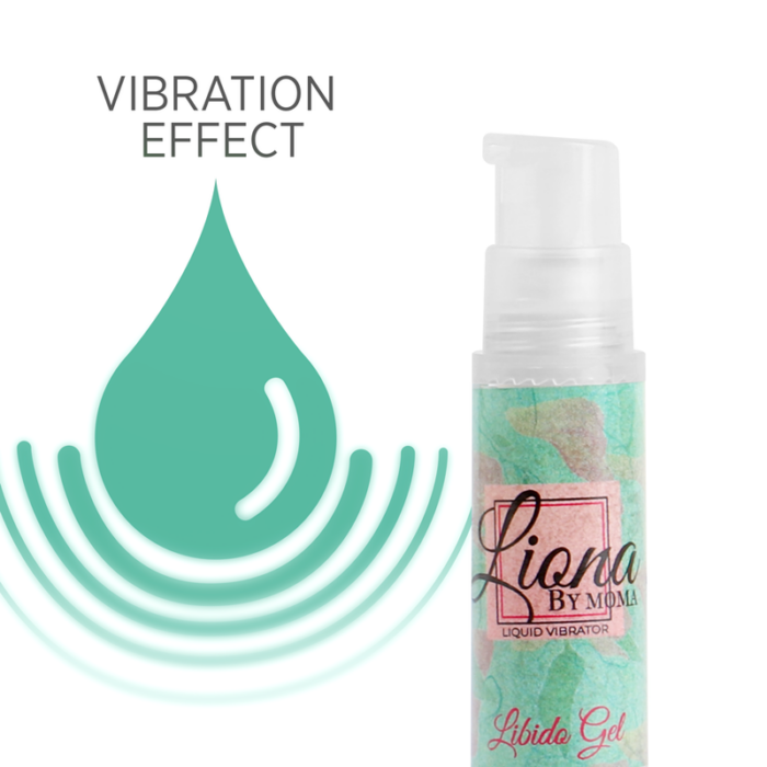 LIONA BY MOMA - VIBRADOR LIQUIDO LIBIDO GEL 6 ML - CandyHot - Foto 2