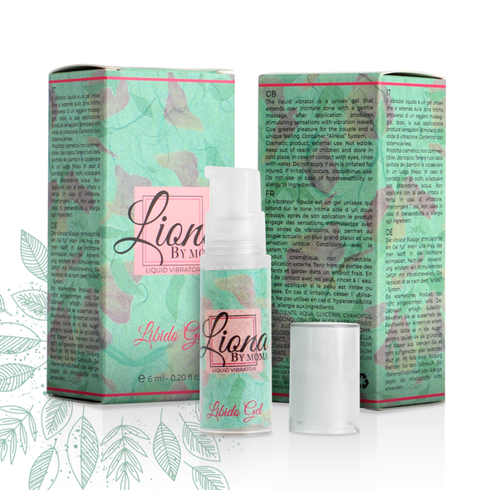 LIONA BY MOMA - VIBRADOR LIQUIDO LIBIDO GEL 6 ML - CandyHot - Foto 3