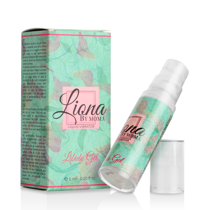 LIONA BY MOMA - VIBRADOR LIQUIDO LIBIDO GEL 6 ML - CandyHot - Foto 1