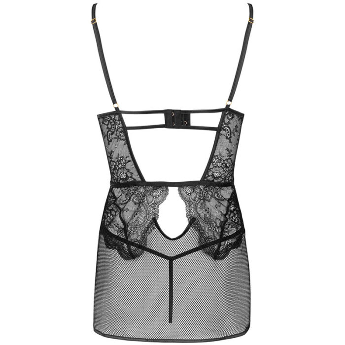 LIVCO CORSETTI FASHION - BARIRIN LC 90633 FALDA + PANTY NEGRO L/XL - CandyHot - Foto 4