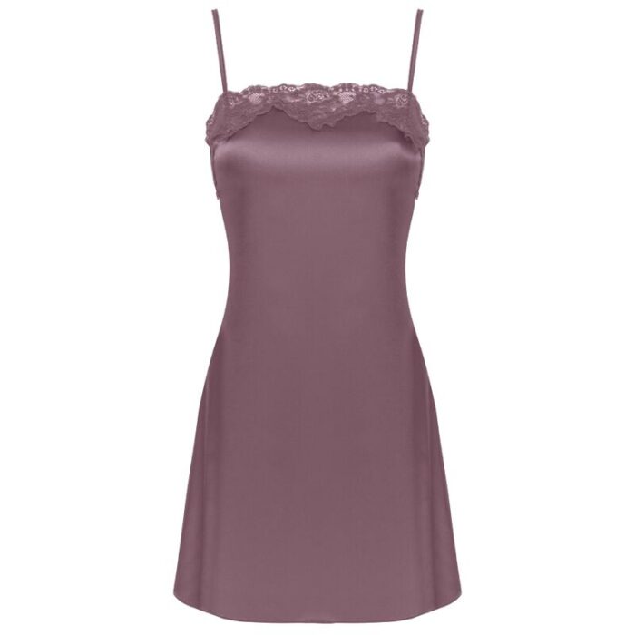 LIVCO CORSETTI FASHION - JACQUELINE LC 90249 BATA + CAMISA + PANTY VIOLET S/M - CandyHot - Foto 4