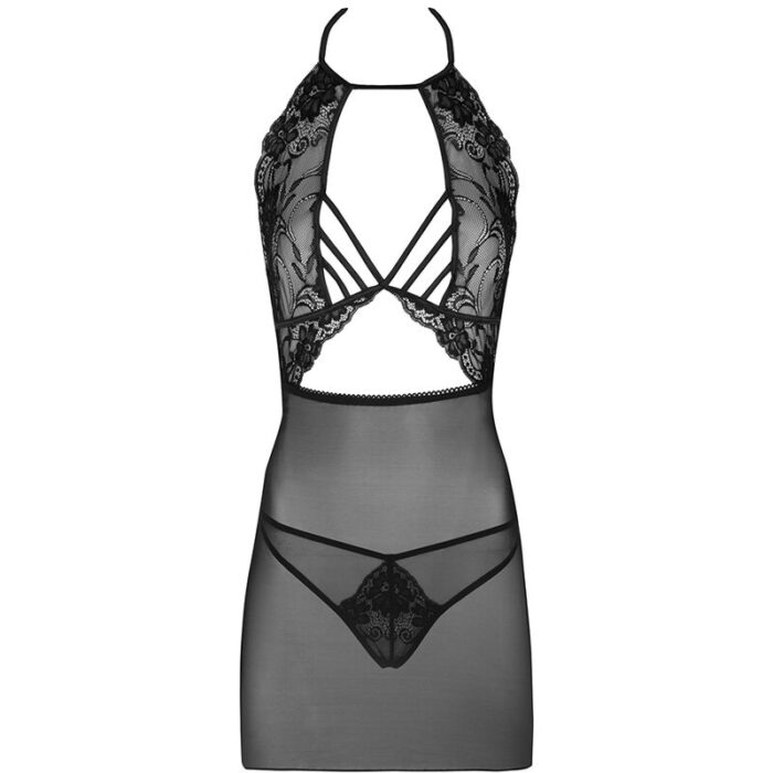 LIVCO CORSETTI FASHION - MALVIAMI LC 90625 FALDA + PANTY NEGRO S/M - CandyHot - Foto 3