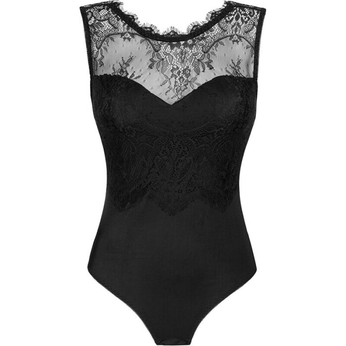 LIVCO CORSETTI FASHION - MUDIENIN LC 90654 BODY NEGRO S/M - CandyHot - Foto 3