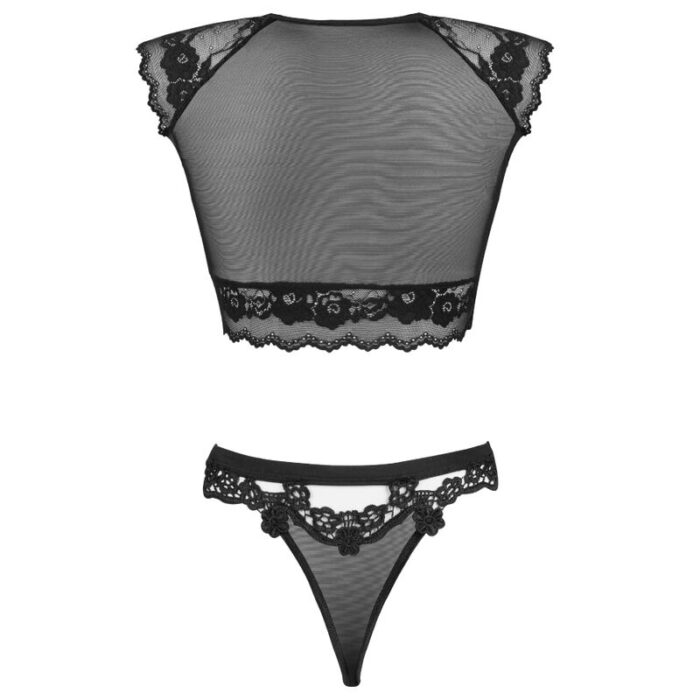 LIVCO CORSETTI FASHION - TIMOSAN LC 90631 SUJETADOR + PANTY NEGRO L/XL - CandyHot - Foto 4