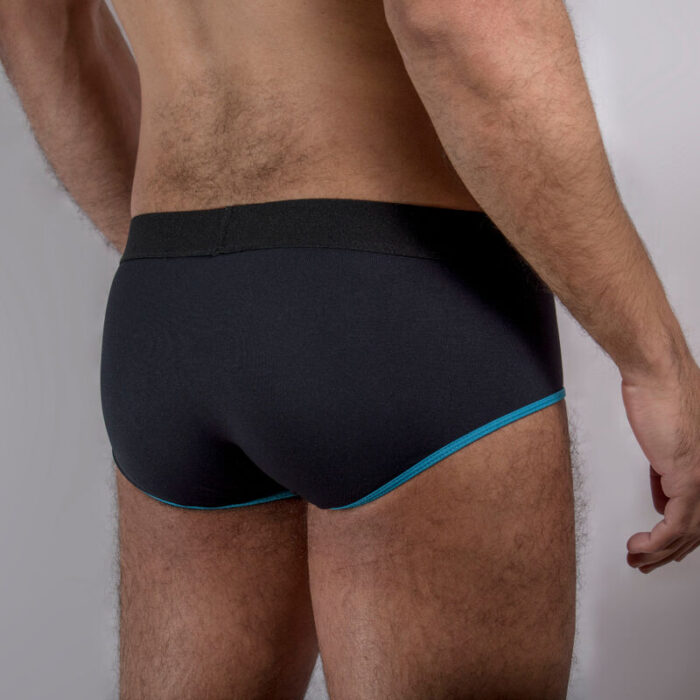 MACHO - MS24B CALZONCILLO BRIEF DARK AZUL L - CandyHot - Foto 3