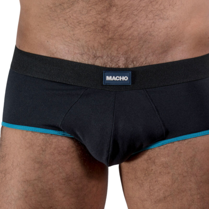 MACHO - MS24B CALZONCILLO BRIEF DARK AZUL M - CandyHot - Foto 1