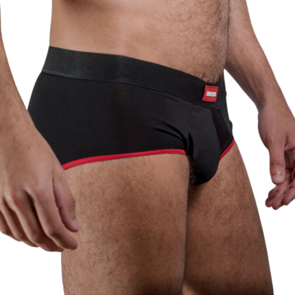 MACHO - MS24R CALZONCILLO BRIEF DARK ROJO S - CandyHot - Foto 2