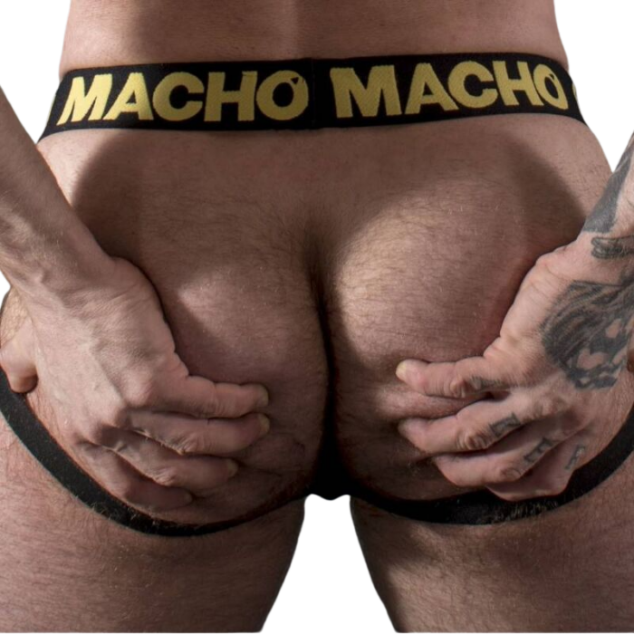 MACHO - MX25AC JOCK CUERO AMARILLO S - CandyHot - Foto 2