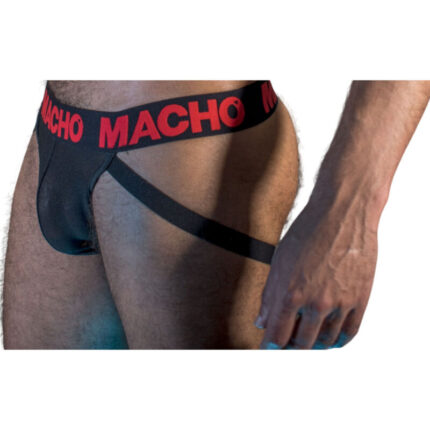 MACHO - MX26X2 JOCK NEGRO/ROJO S - CandyHot - Foto 2