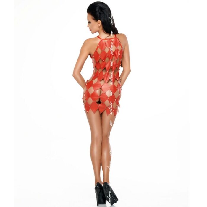 ME-SEDUCE - GWEN VESTIDO ROJO L/XL - CandyHot - Foto 2