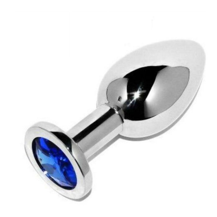 METAL HARD - ANAL PLUG DIAMOND BLUE SMALL 5.71CM - CandyHot - Foto 2