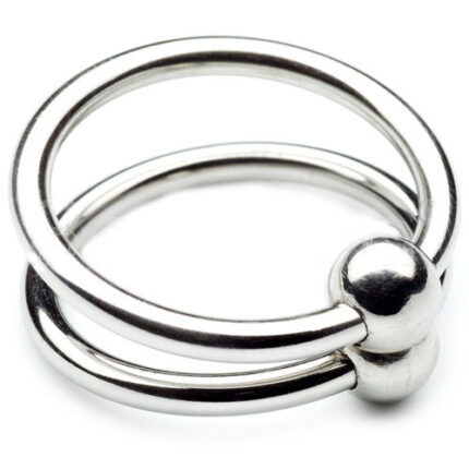 METAL HARD - ANILLA DOBLE ACERO 30MM - CandyHot - Foto 2