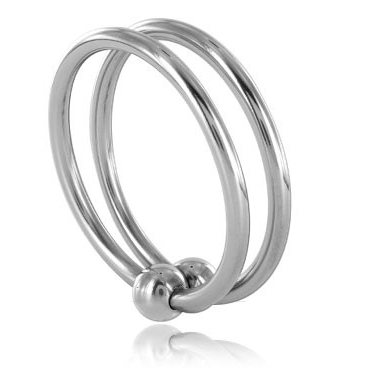 METAL HARD - ANILLA DOBLE ACERO 30MM - CandyHot - Foto 1