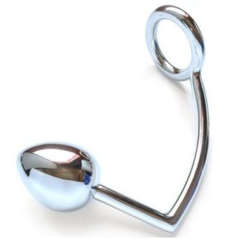METAL HARD - ANILLO CON GANCHO ANAL 50MM - CandyHot - Foto 1