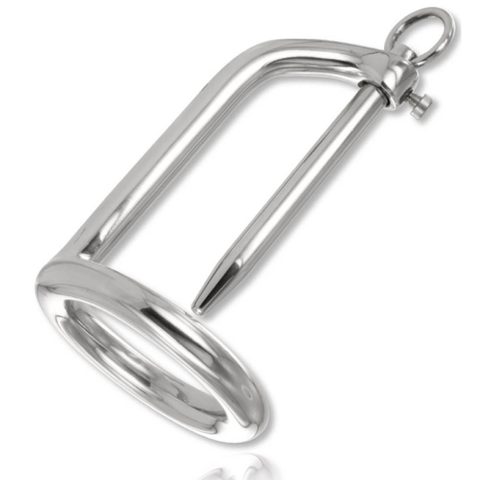 METAL HARD - ANILLO GLANDE CON PLUG - CandyHot - Foto 1