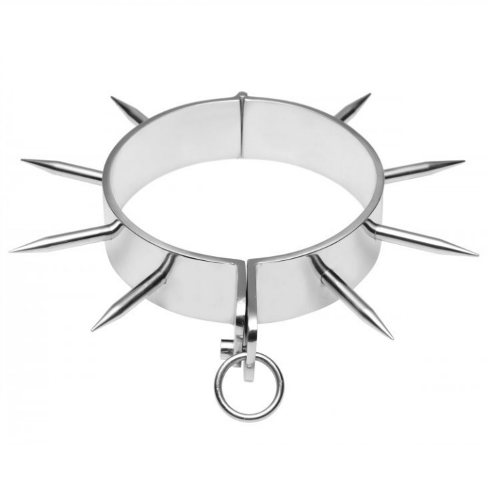 METAL HARD - COLLAR ESCLAVO BDSM CON PUNTAS - CandyHot - Foto 1