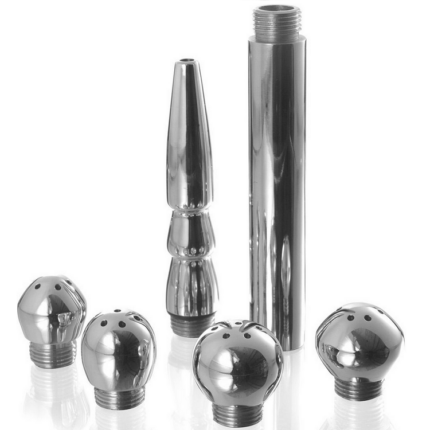 METAL HARD - SET LIMPIEZA VAGINAL/ANAL 5PCS - CandyHot - Foto 2