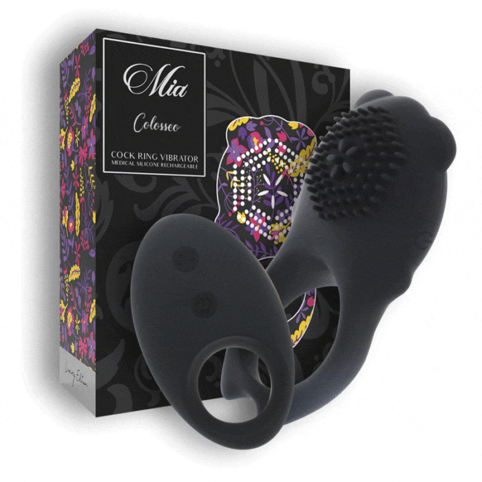 MIA  - COLOSSEO ANILLO CONTROL REMOTO NEGRO - CandyHot - Foto 2