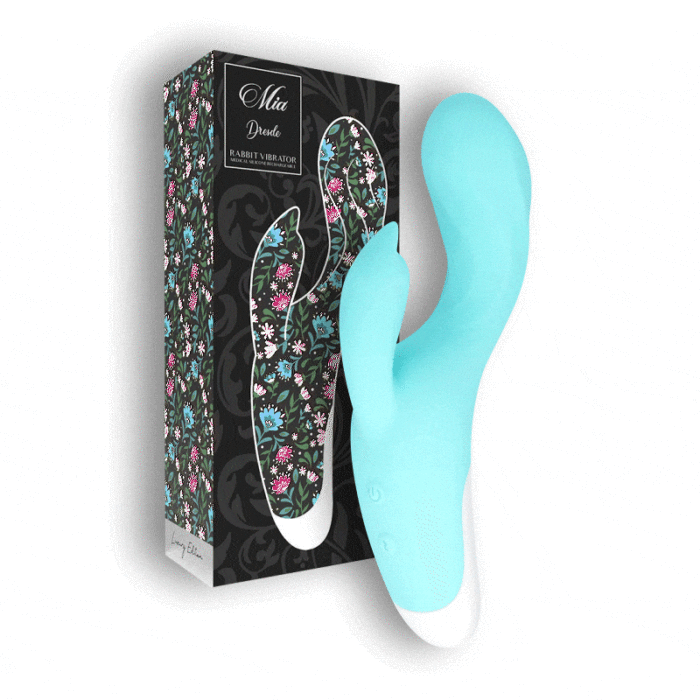 MIA - DRESDE VIBRADOR AZUL TURQUESA - CandyHot - Foto 2