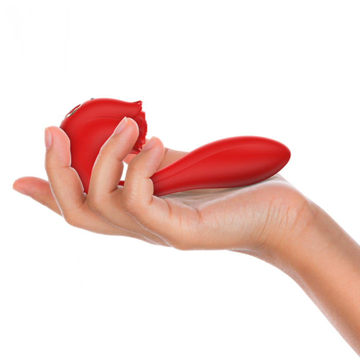 MIA - SELENA ESTIMULADOR VIBRATING + TAPPING ROJO - CandyHot - Foto 4