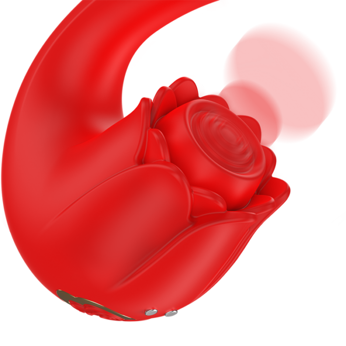 MIA - SELENA ESTIMULADOR VIBRATING + TAPPING ROJO - CandyHot - Foto 5