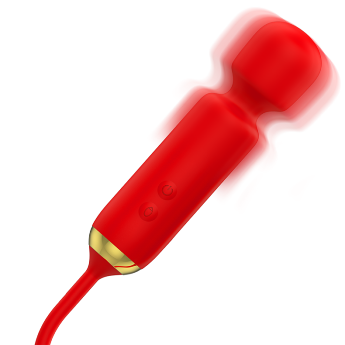 MIA - TOSCANA DOUBLE PLEASURE WAND + HUEVO VIBRADOR - CandyHot - Foto 4
