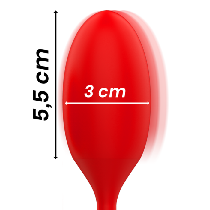 MIA - TOSCANA DOUBLE PLEASURE WAND + HUEVO VIBRADOR - CandyHot - Foto 5