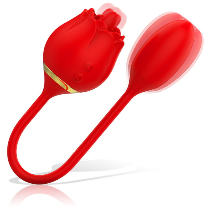 MIA - VIENA DOUBLE PLEASURE LICKING + HUEVO VIBRADOR - CandyHot - Foto 2