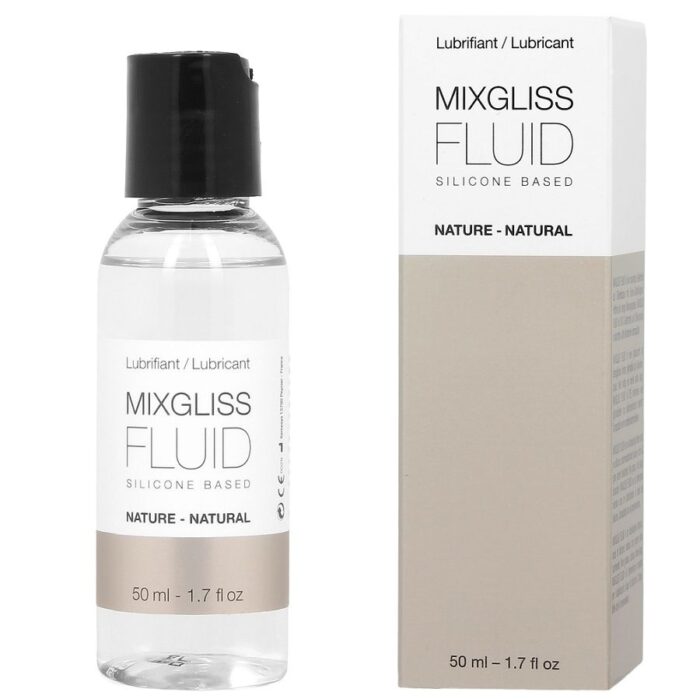 MIXGLISS - BASED LUBRICANTE BASE SILICONA NATURAL 50ML - CandyHot - Foto 1