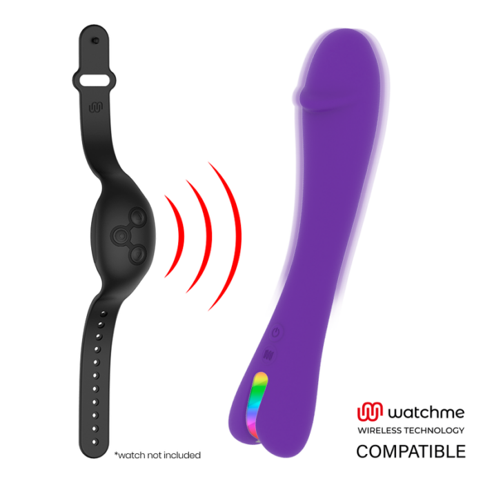 MR BOSS - ENZO VIBRADOR COMPATIBLE CON WATCHME WIRELESS TECHNOLOGY - CandyHot - Foto 3