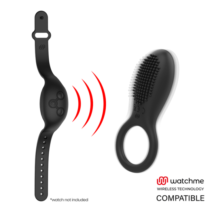 MR BOSS - TINO ANILLO ESTIMULADOR COMPATIBLE CON WATCHME WIRELESS TECHNOLOGY - CandyHot - Foto 2