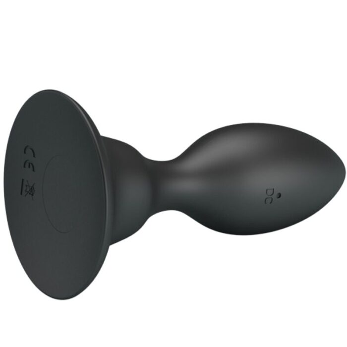 MR PLAY - PLUG ANAL CON VIBRACIÓN NEGRO CONTROL REMOTO - CandyHot - Foto 6