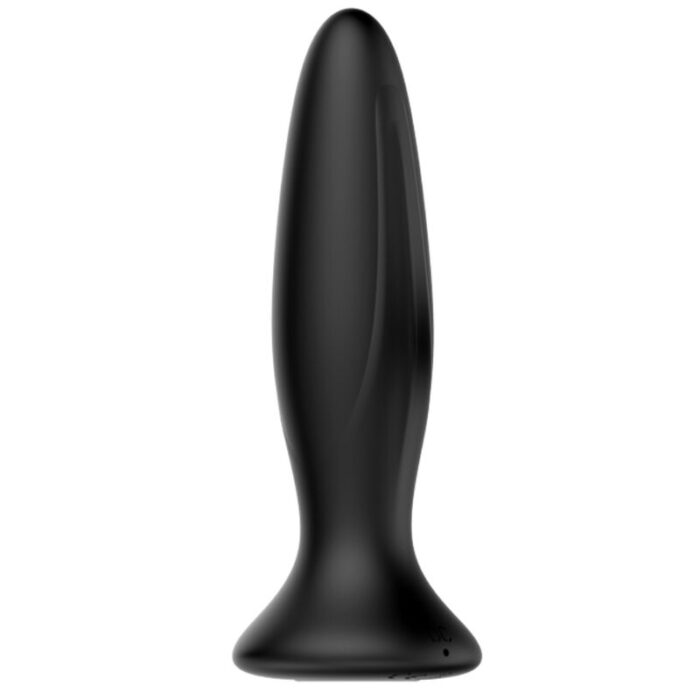 MR PLAY - PLUG ANAL VIBRADOR NEGRO RECARGABLE - CandyHot - Foto 2