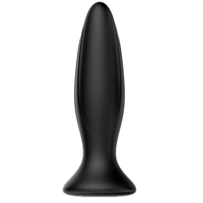 MR PLAY - PLUG ANAL VIBRADOR NEGRO RECARGABLE - CandyHot - Foto 1