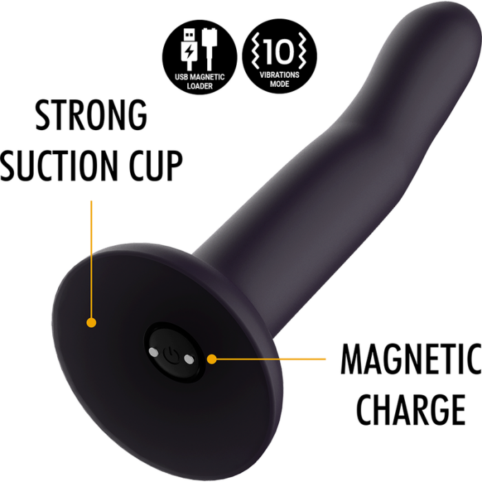 MYTHOLOGY - DUMAN MYSTIC DILDO L - VIBRADOR COMPATIBLE CON WATCHME WIRELESS TECHNOLOGY - CandyHot - Foto 2