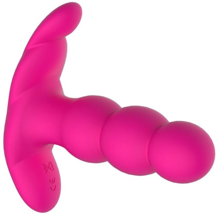 NALONE - PEARL VIBRADOR ANAL CONTROL REMOTO NEGRO - CandyHot - Foto 4