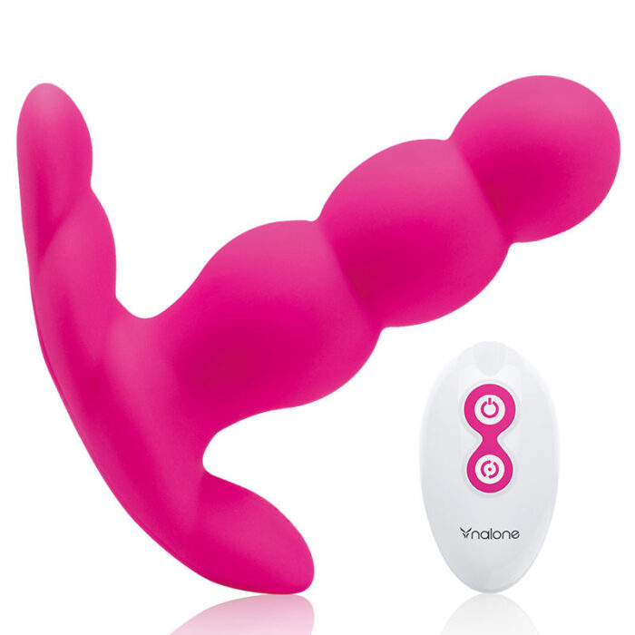 NALONE - PEARL VIBRADOR ANAL CONTROL REMOTO NEGRO - CandyHot - Foto 6