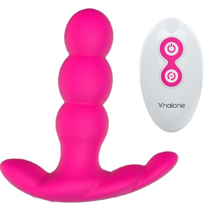 NALONE - PEARL VIBRADOR ANAL CONTROL REMOTO NEGRO - CandyHot - Foto 1