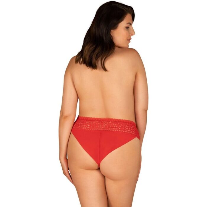 OBSESSIVE - BLOSS MINA PANTIES 4XL/5XL - CandyHot - Foto 2
