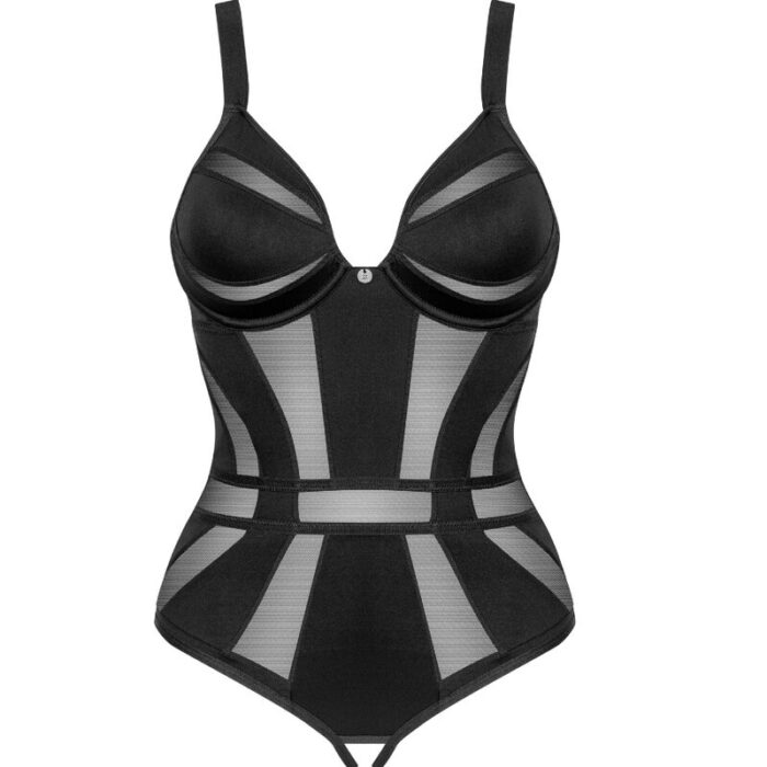 OBSESSIVE - CHIC AMORIA CROTCHLESS TEDDY XS/S - CandyHot - Foto 4