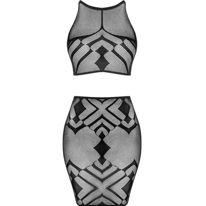 OBSESSIVE - K101 TOP & FALDA S/M/L - CandyHot - Foto 3