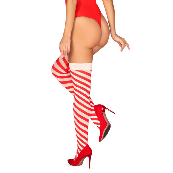OBSESSIVE - KISSMAS STOCKINGS S/M - CandyHot - Foto 2