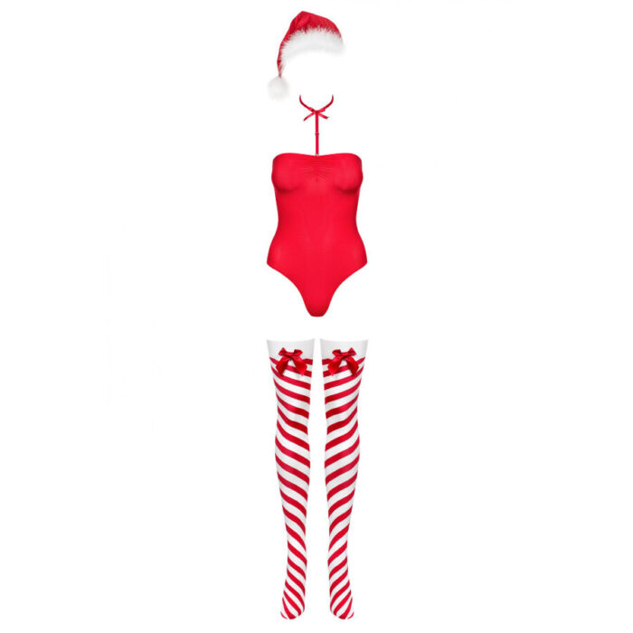 OBSESSIVE - KISSMAS TEDDY XS/S - CandyHot - Foto 5
